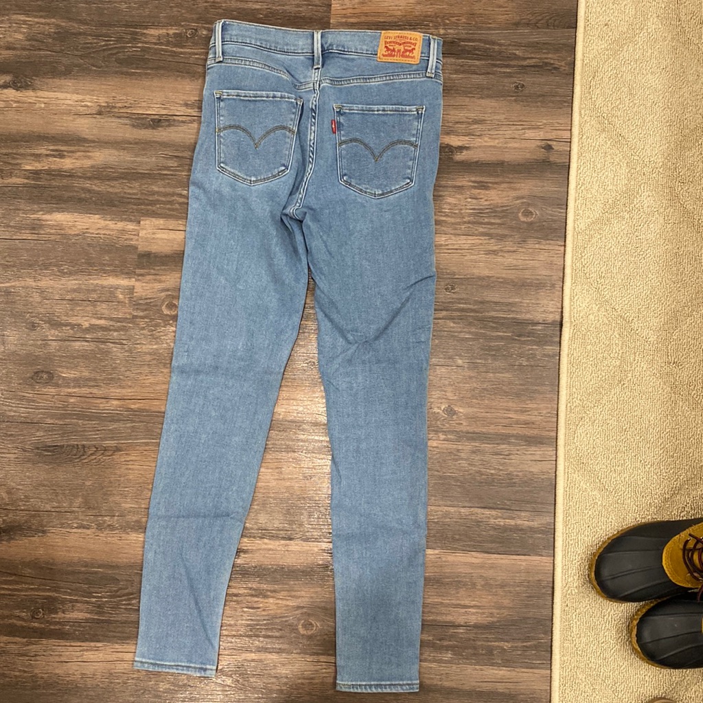 High Rise Super Skinny Levi’s